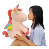 Lindo Peluche Pony Rosa 45cm Para Niñas