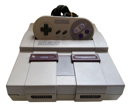 Consola Super Nintendo Original Completa