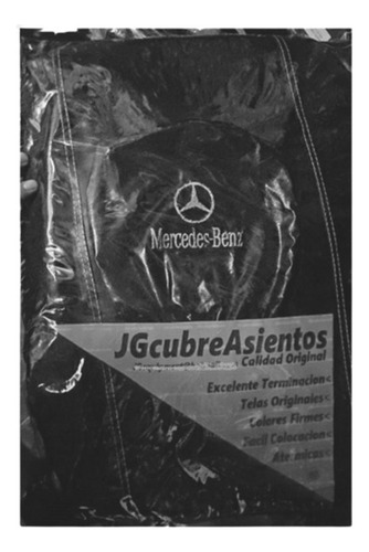 Jg Cubre Asientos Camión Mercedes Benz Accelo B/btcom Eco!