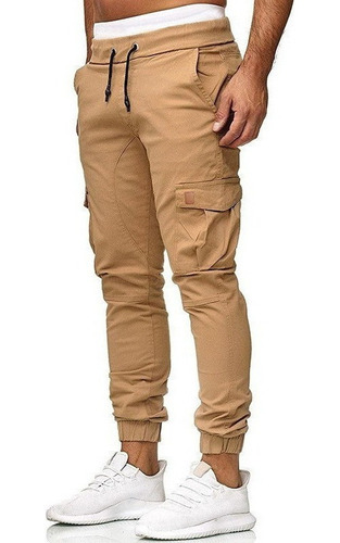 Hombre Verano Corto Cargo Sport Jogger Jogging Largo Spor 68