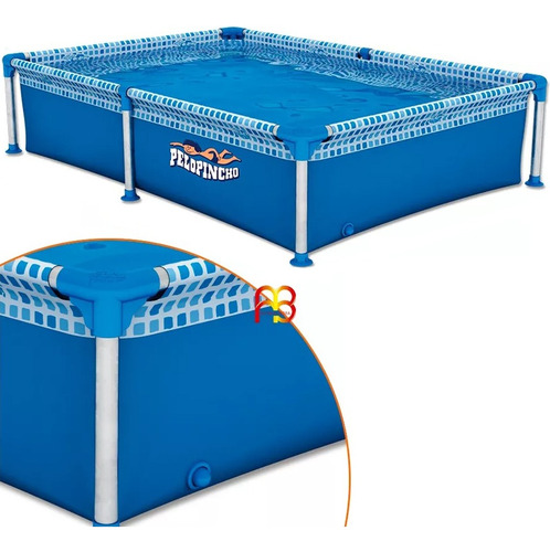 Pileta Piscina De Lona Pelopincho 185 X 145 X 40 Cm 1000 Lts