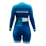 Macaquinho Ciclismo Feminino Hupi Ravena