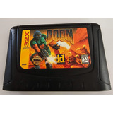 Doom Solo Cartucho Para Sega 32x Buen Estado 