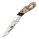 Navaja Plegable Grabada Elk Ridge Er-072d Elk Burl