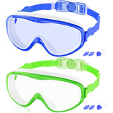 2 Gafas P/ Nadar Cooloo Anti Niebla, Protección Uv, Mod. D