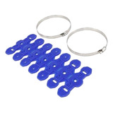 Protector Tubo Moto Para Moto 1 Pack Alto Rendimiento Azul