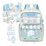 Mochila Escolar Impermeable Para Laptop Mujer Cinnamoroll