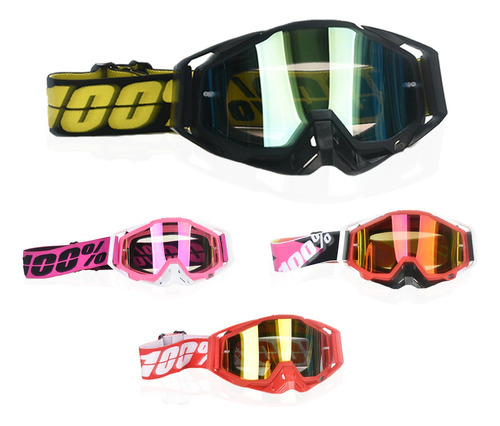 Googles Para Moto Motocross Lentes De Tácticas Ajustables