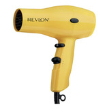 Secador De Pelo Compacta Ionico Amarillo Revlon 1875 Watts