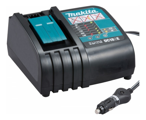 Cargador Makita Dc18se Bateria 18v P/ Encendedor Auto 12v