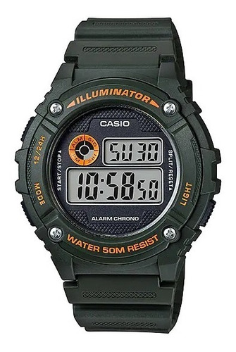 Reloj Casio Digital W-216h Garantia Oficial