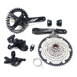 Grupo Transmision Bicicleta Mtb L-twoo 10v Monoplato