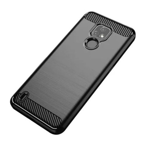 Funda Fibra Carbono Rugged Para Motorola Moto E7 E7 Power