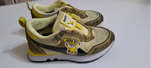 Zapatillas Puma Rider Fv Pikachu Talle 31 Niños 