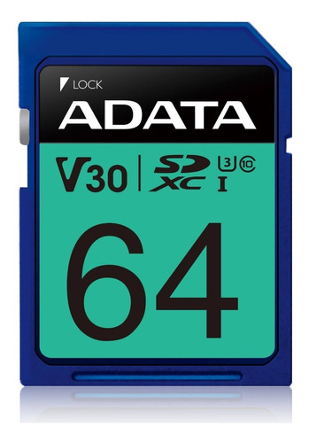 Memoria Sd Adata 64 Gb Clase 10