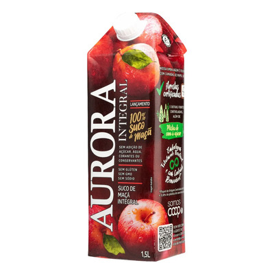 Suco De Maçã Aurora Integral 1,5 L | MercadoLivre