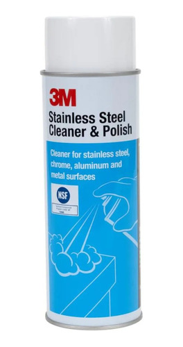 Limpiador Acero Steel Cleaner & Polish 3m 600gr