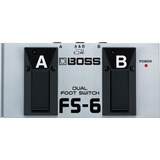 Boss Fs-6 Pedal Interruptor Dual Tipo Cerradura Y Momentaneo