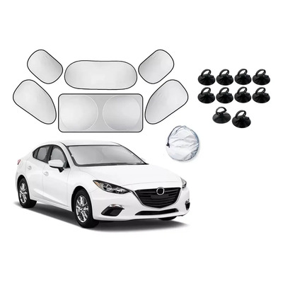 6pcs Accesorios Auto Tapasol Parabrisas 160*86cm Cubre Sol | Meses sin interés