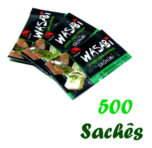 500 Unidades Sache Wasabi Taichi 2,5g Original