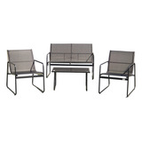 Set De Jardin Living Granada 3 Sillones + Mesa Baires4