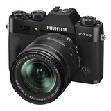 Kit Fujifilm X-t30 Ii Xf18-55mm - Negro