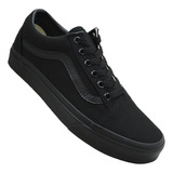 Tenis Vans Old Skool Vn000d3hbka Black/black Unisex