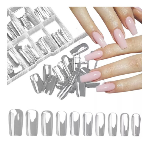 Set 240 Uñas Press On Nail Tips Varios Tamaños