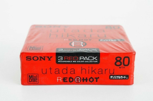 Red Hot 1999 Utada Hikaru Special 80min 3pack Md Minidisc 