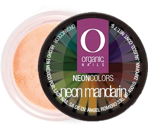 Organicolor Acrilico Uñas 53 Neon Mandarin Organic Nails  
