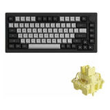 Teclado Mecânico Bluetooth Akko Dracula Castle Hotswapp Cor Preto