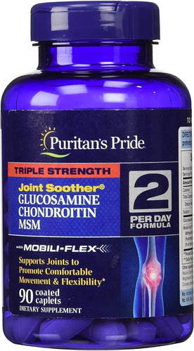 Puritan's Pride | Glucosamine Chondroitin & Msm | 90 Tablets