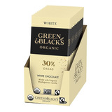 Barra De Chocolate Blanco Orgánico Green Blacks, 30% Cacao,