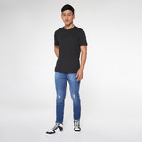 Jean Hombre Ostu Skinny Azul Algodón 60160204-539