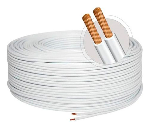 Cable Electrico Duplex 2x10 Rollo X 100 Mts Nacional