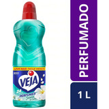 Limpador Perfumado Jasmim Do Caribe Veja 1 Litro