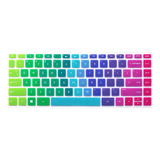 Protector De Teclado Arcoiris Para  Hp Pavilion X360