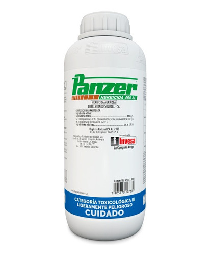 Herbicida Panzer 480 Sl X 1 Litro