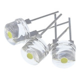 Leds 8mm 0.5w 3v Blancos X 10 Unidades