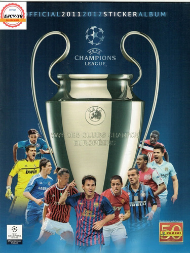 Album Uefa Champions League 2011/2012  Completo, Pegado 