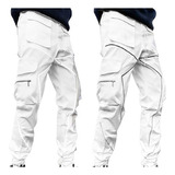 Pantalones Tipo Cargo Holgados De Gran Tamaño A La Moda Para
