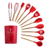 Utensilios Set Cocina 12 Piezas Silicona