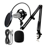Microfono Profesional Condenser Brazo Articulado Usb Podcast
