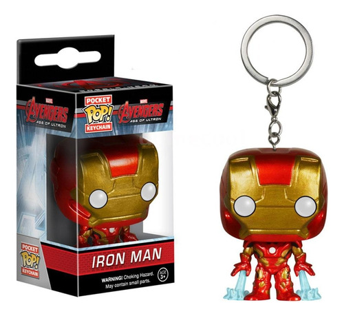 Chaveiro Funko Pocket Pop Marvel Iron Man 