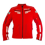 Chamarra Motociclista Hombre Workland Protectores Reflejante