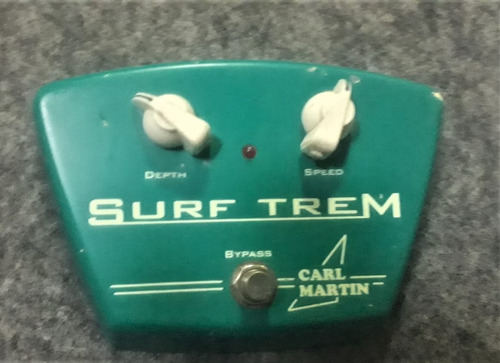 Pedal Carl Martin Surf Trem Handmade Dinamarca