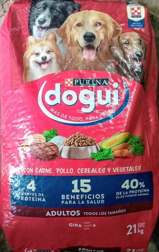 Alimento Para Perros Dogui Adultos X 21 Kilos. Envíos.