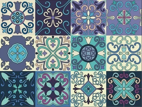 Azulejos Autoadhesivos Transparente Baku
