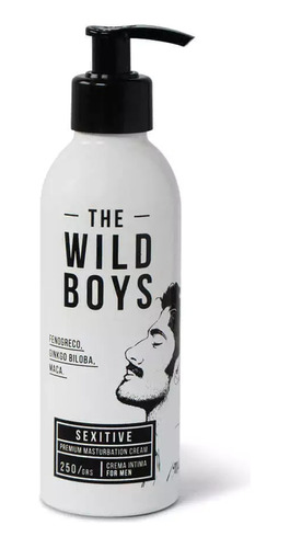 Crema Intima Para Masturbacion Masculina Wild Boys 250 G