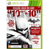 Batman: Arkham City Edição Jogo Do Ano - Xbox 360 Barato!